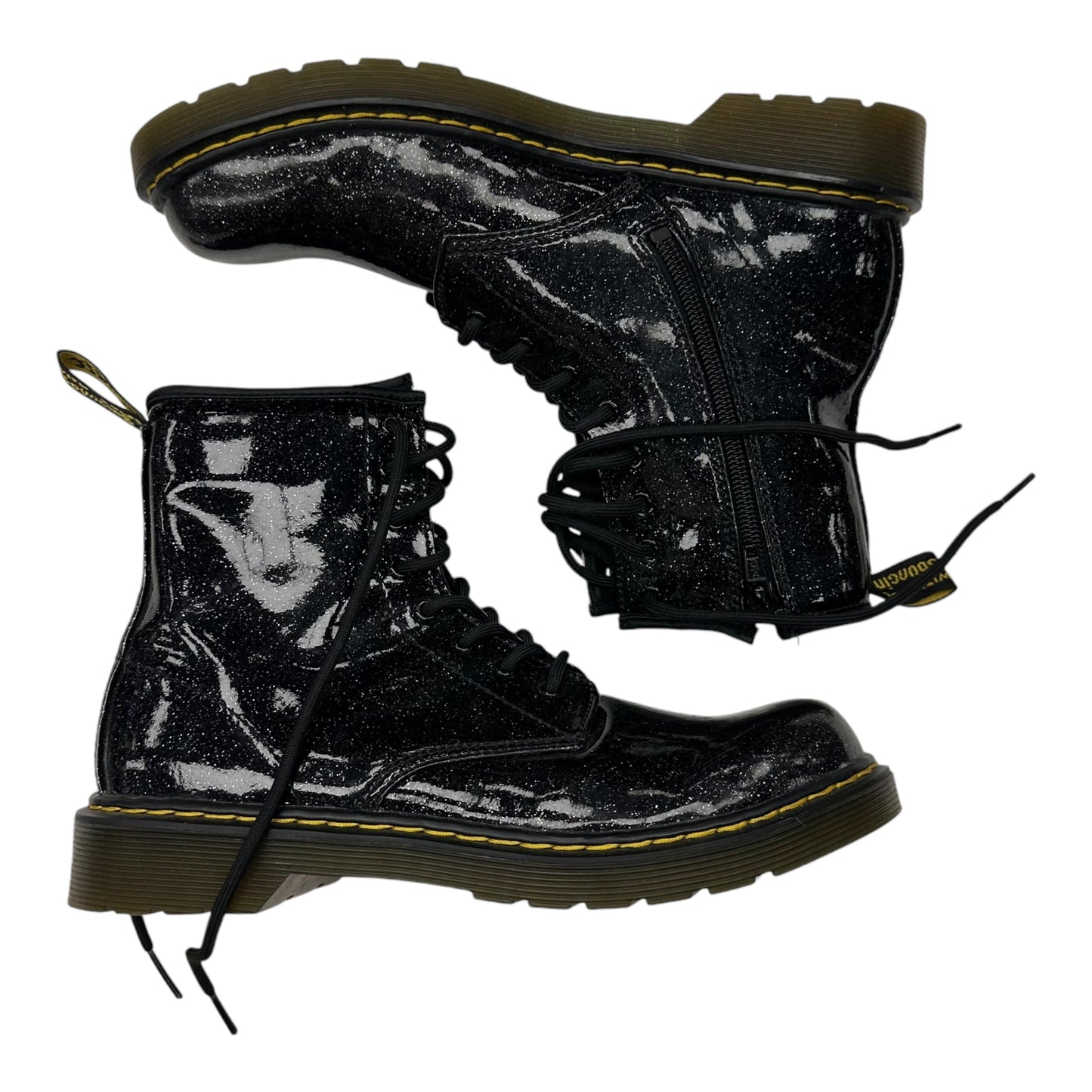 Boots Combat By Dr Martens In Black, Size:7