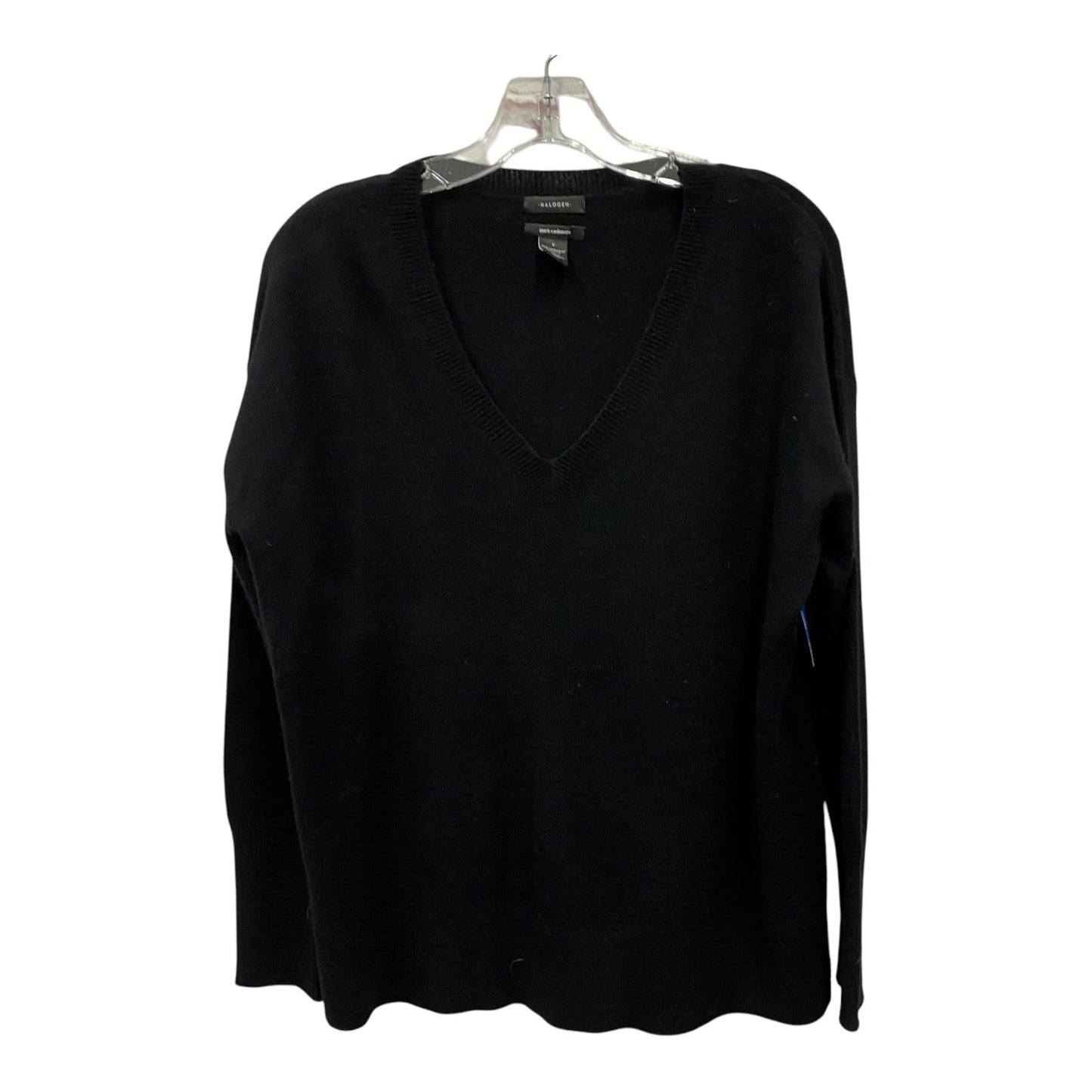 Sweater Cashmere By Halogen In Black, Size:S