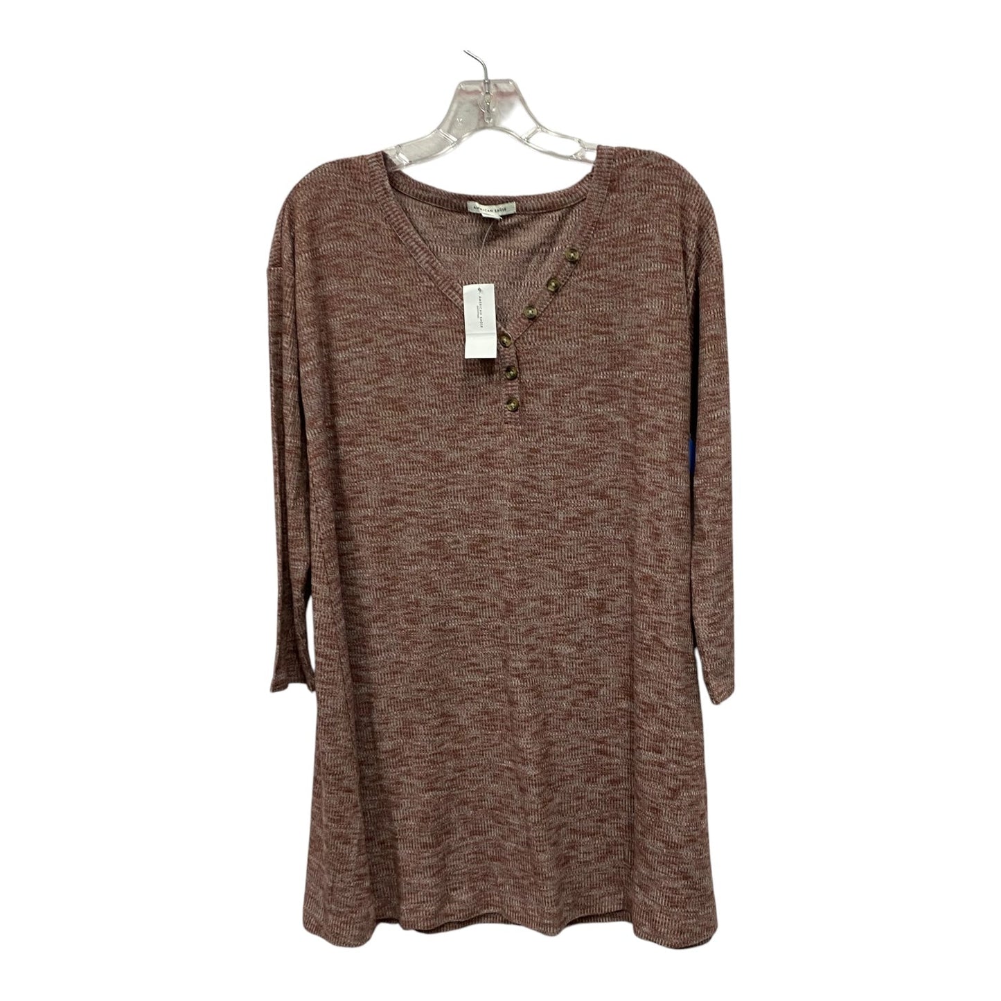 Top Ls By American Eagle In Brown, Size:S