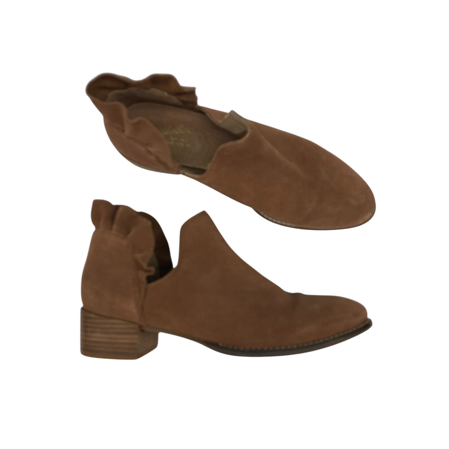 Boots Ankle Heels By Seychelles In Tan, Size:9.5