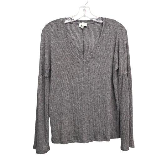 Sweater By Lucky Brand In Grey, Size:Xs