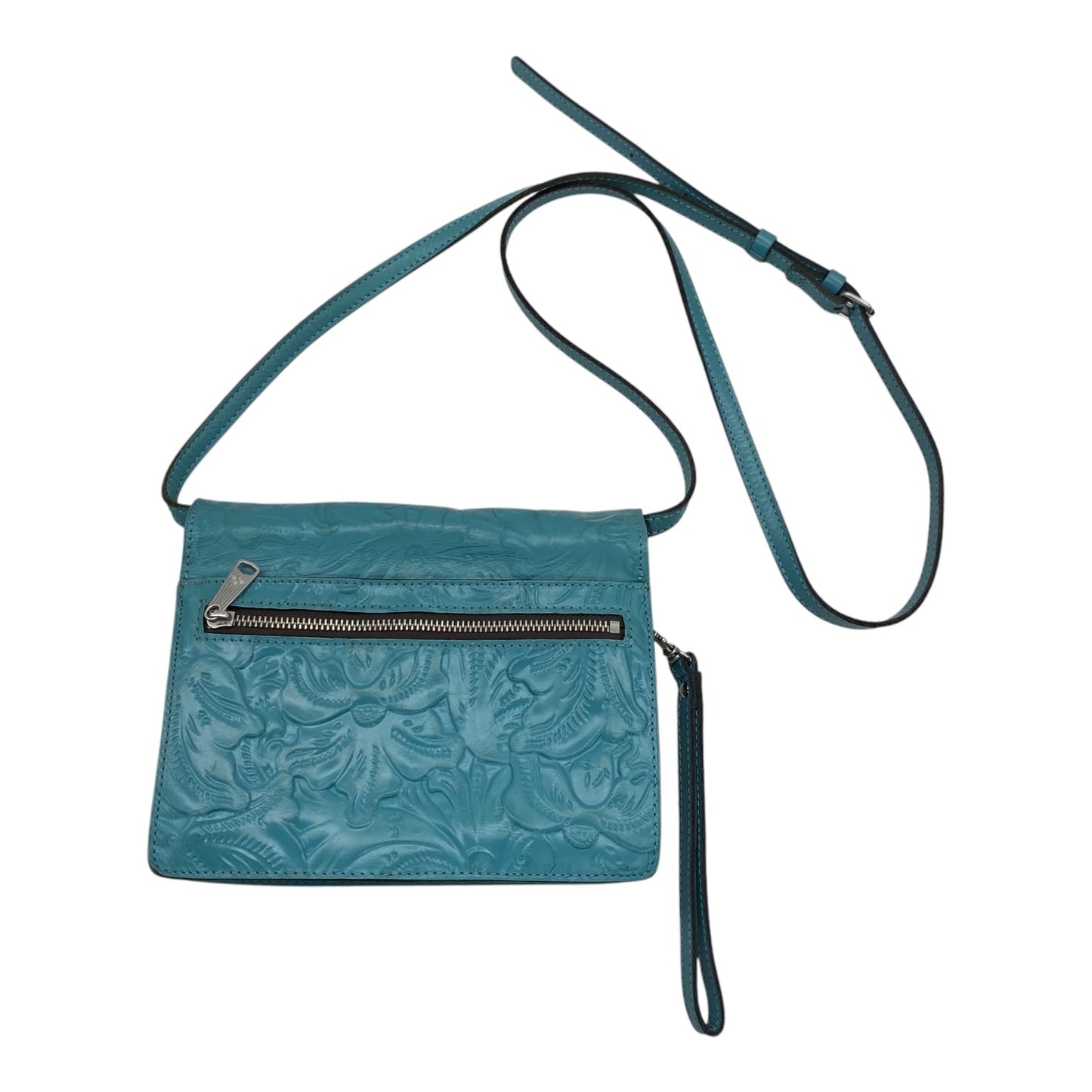 Crossbody Designer By Patricia Nash In Blue, Size:Medium