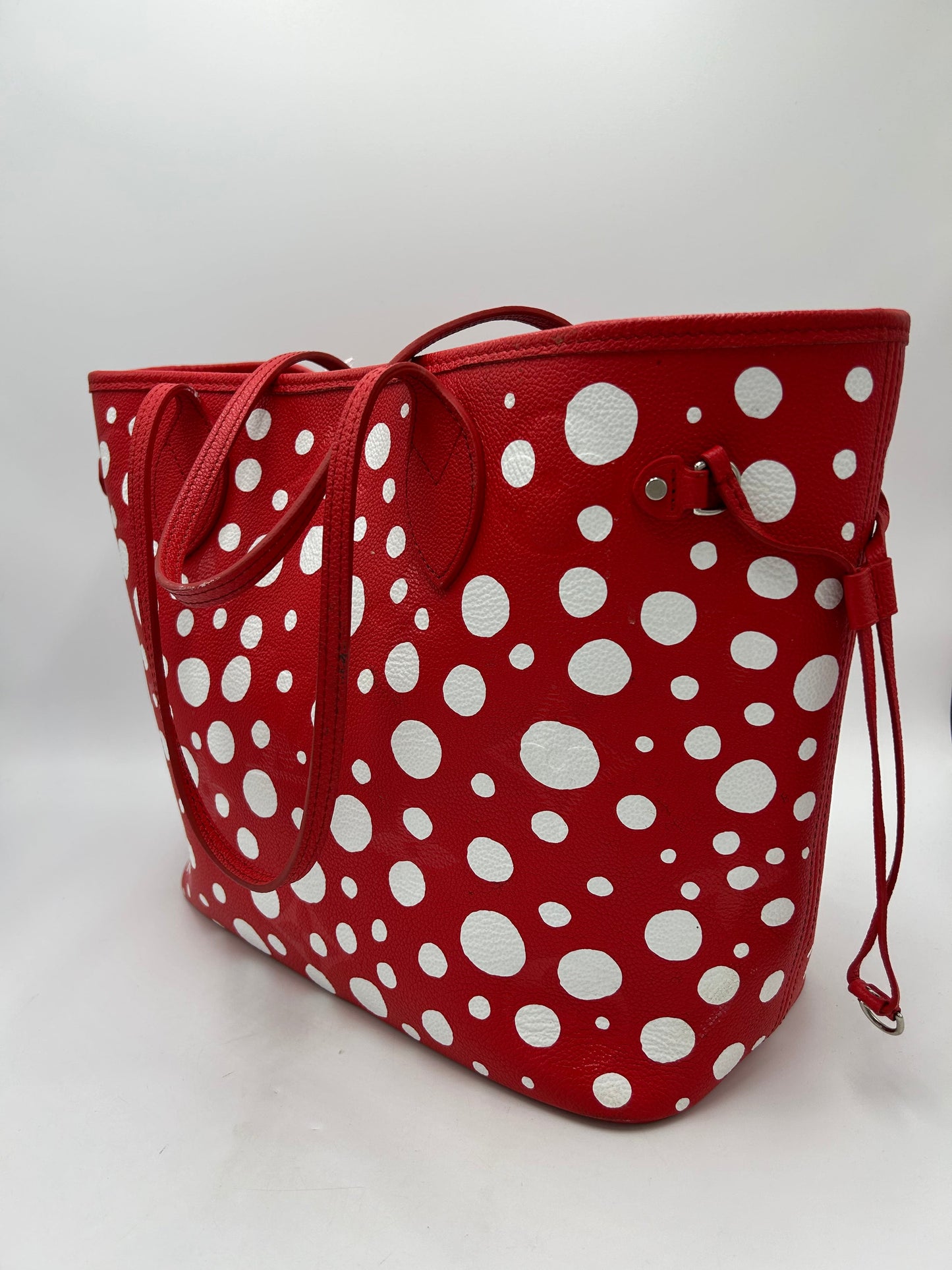 Louis Vuitton x Kusama 2023 Neverfull MM Designer Luxury Tote