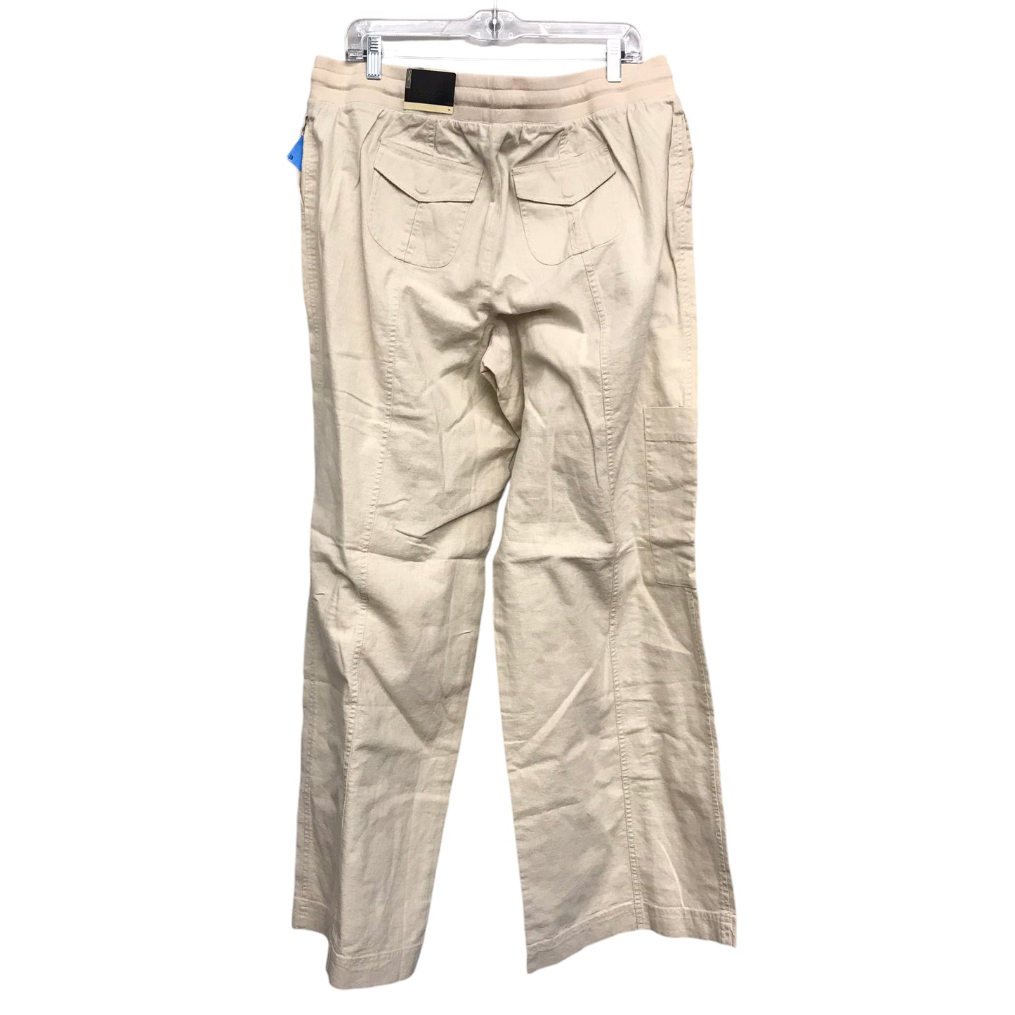 Pants Linen By Lane Bryant In Tan, Size:16