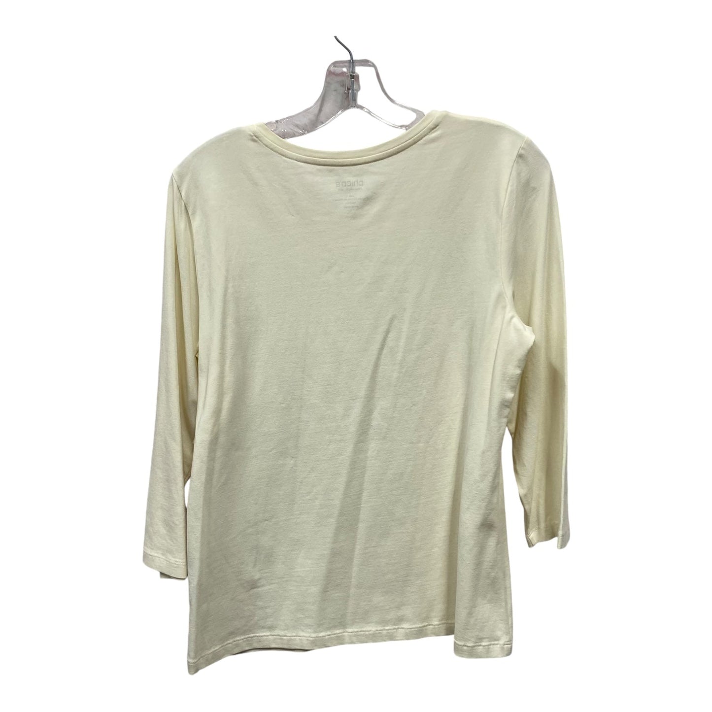 Top Ls By Chicos In Cream, Size:M