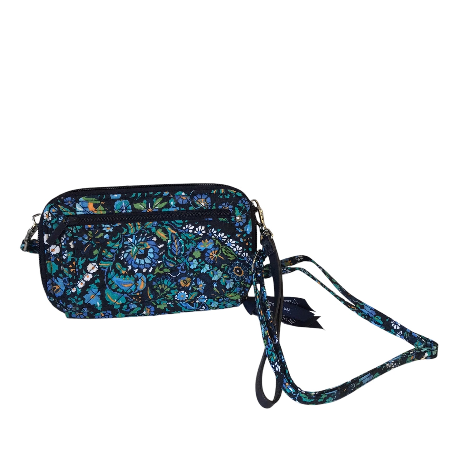 Wallet By Vera Bradley In Floral Print, Size:Large