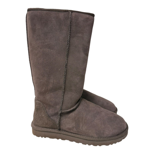 Boots Designer By Ugg In Brown, Size:9