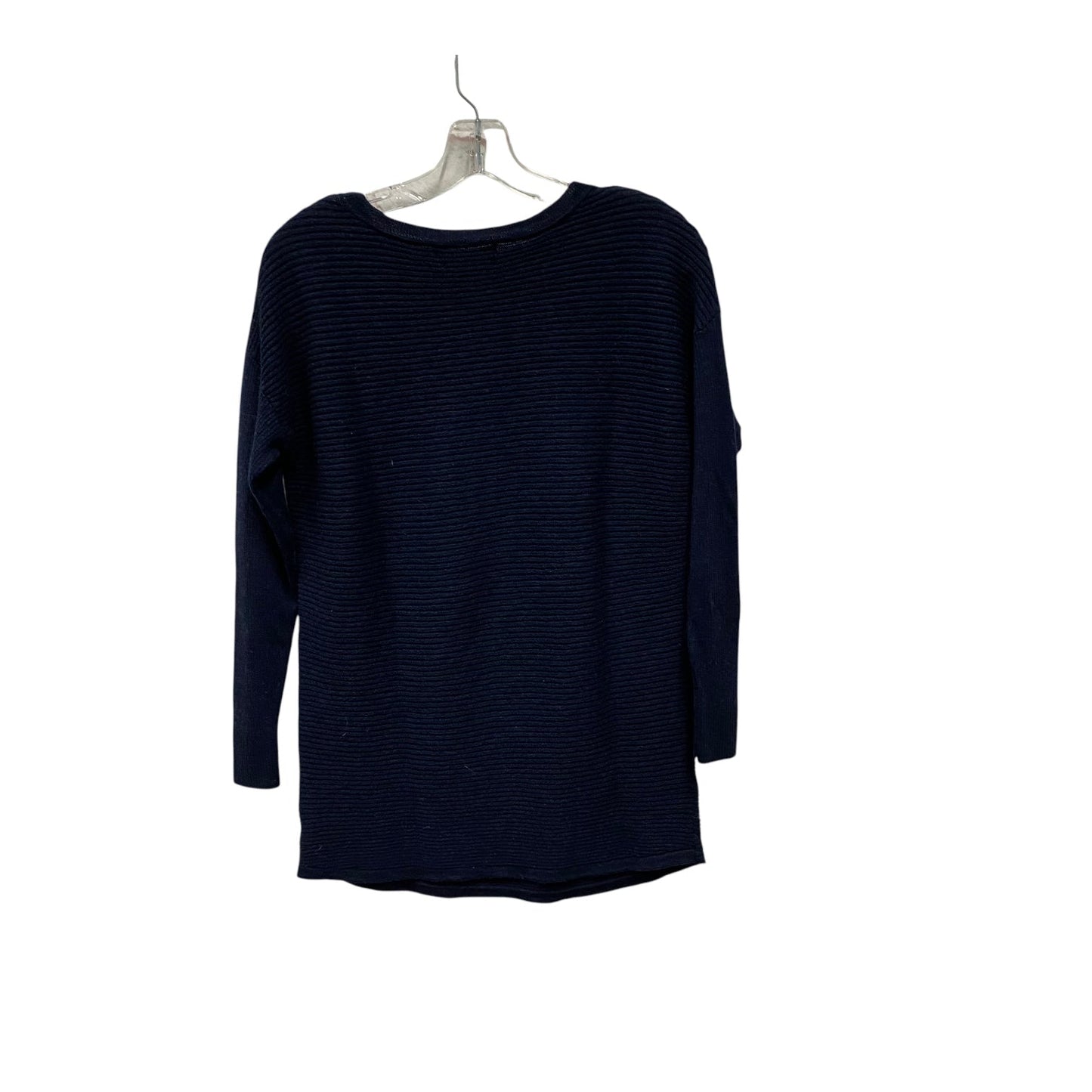 Sweater By Tahari By Arthur Levine In Blue, Size:M