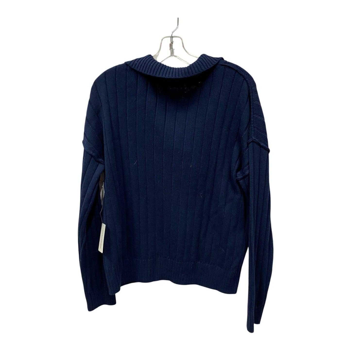 Sweater By Lucky Brand In Blue, Size:M