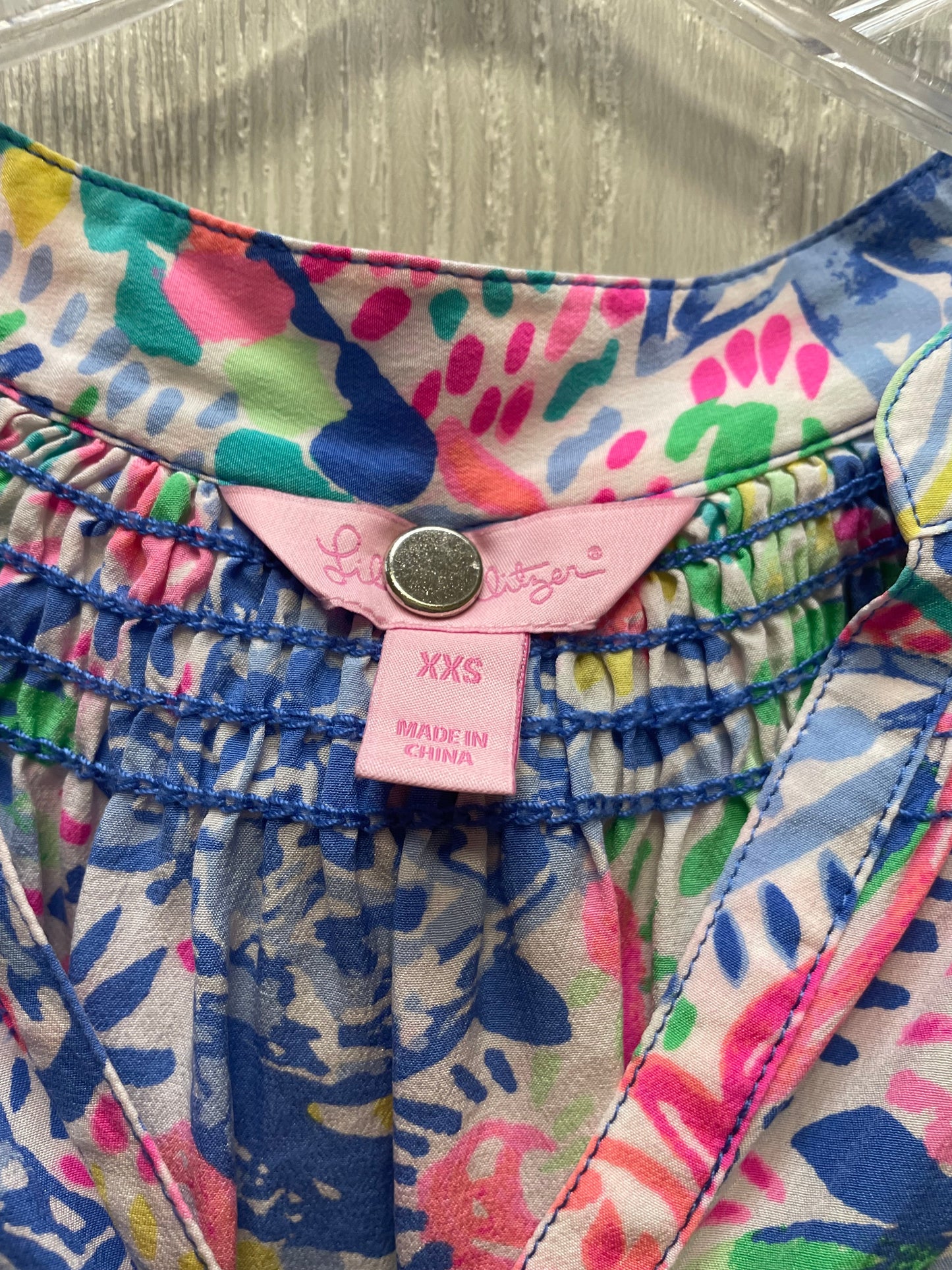 Blouse Designer By Lilly Pulitzer In Multi, Size:Xs