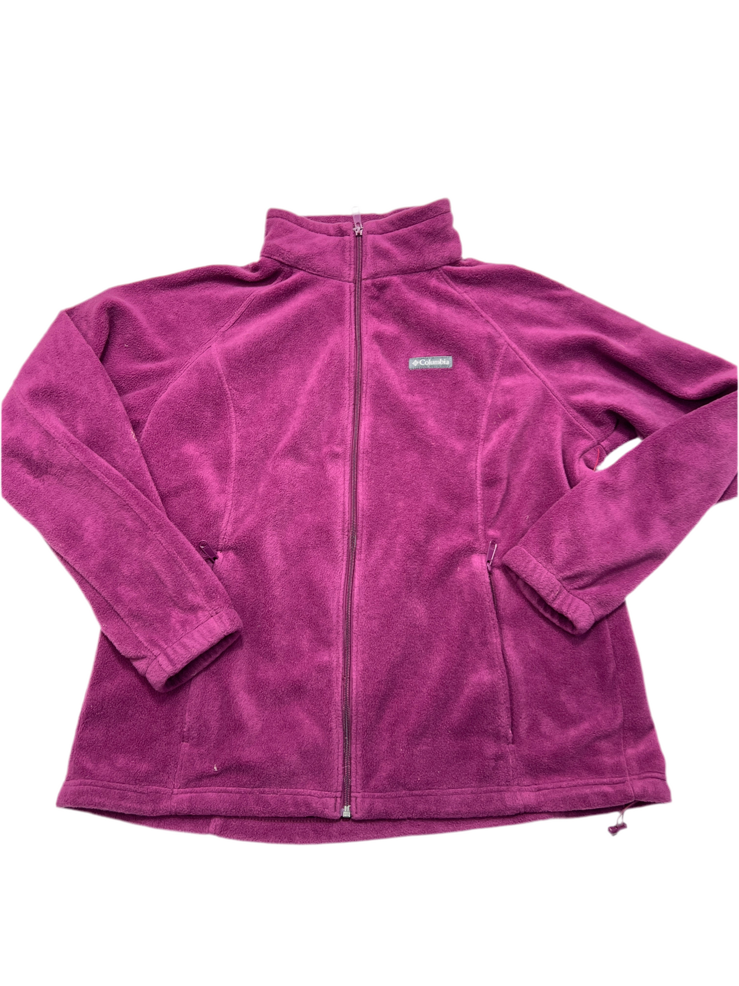 Jacket Fleece By Columbia In Purple, Size: 1x