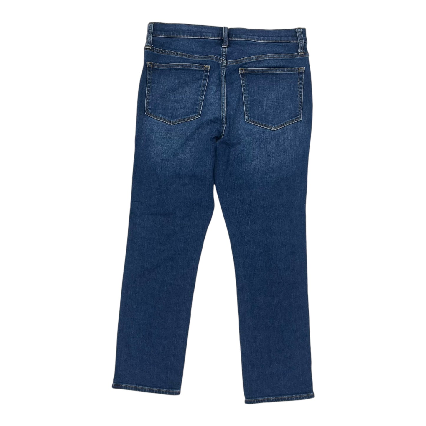 Jeans Straight By J. Crew In Blue Denim, Size:6