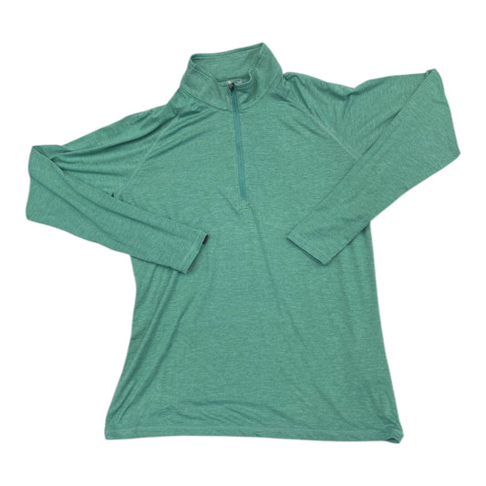 Athletic Top Ls Collar By Cmc In Green, Size:Xl