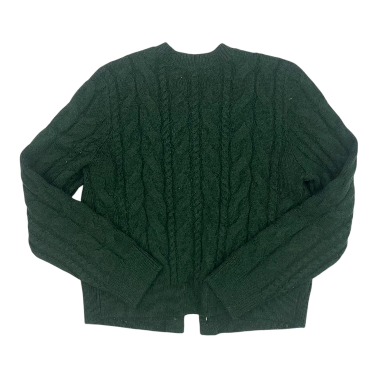 SWEATER CARDIGAN by LOFT In GREEN, Size: L