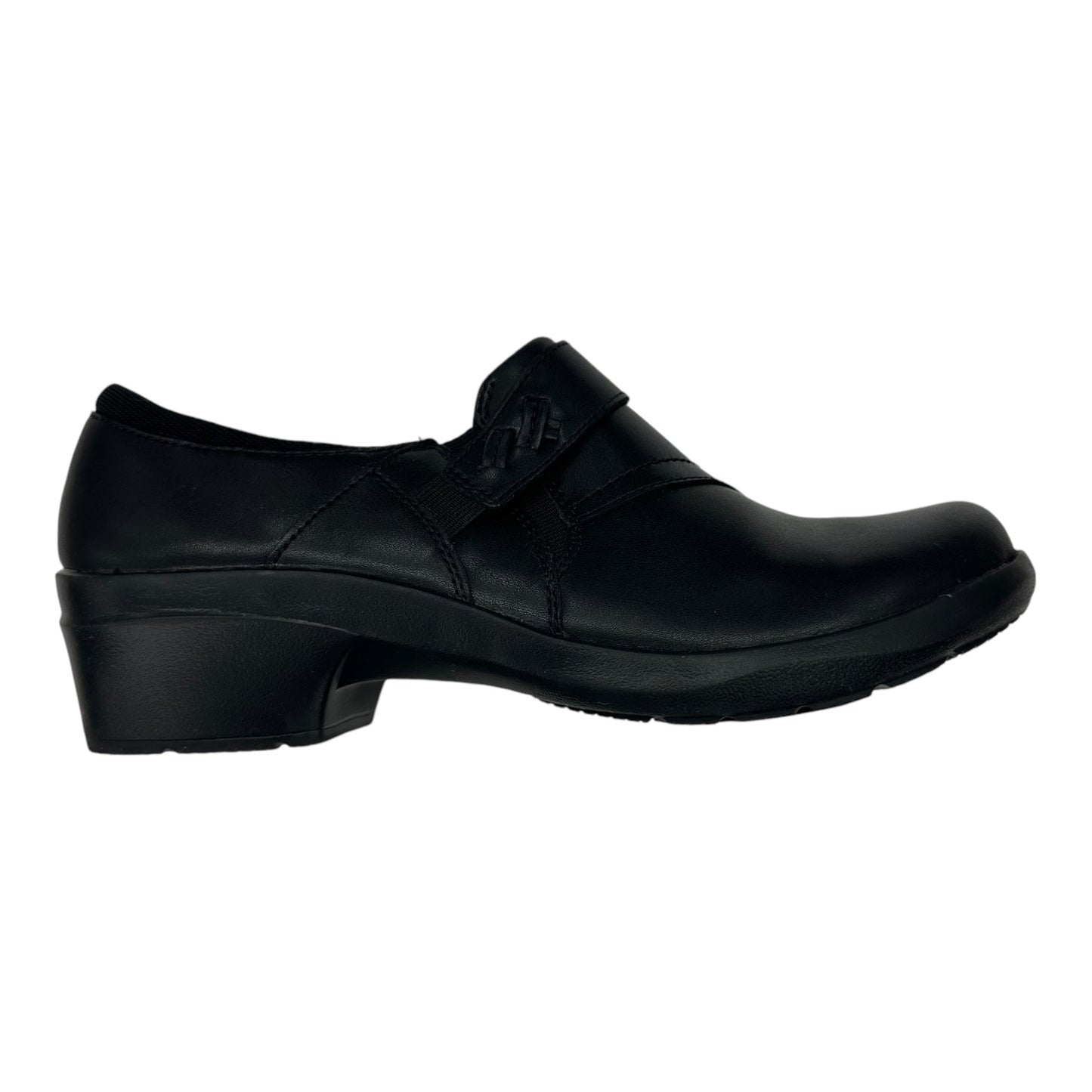 Shoes Flats By Clarks In Black, Size:8.5