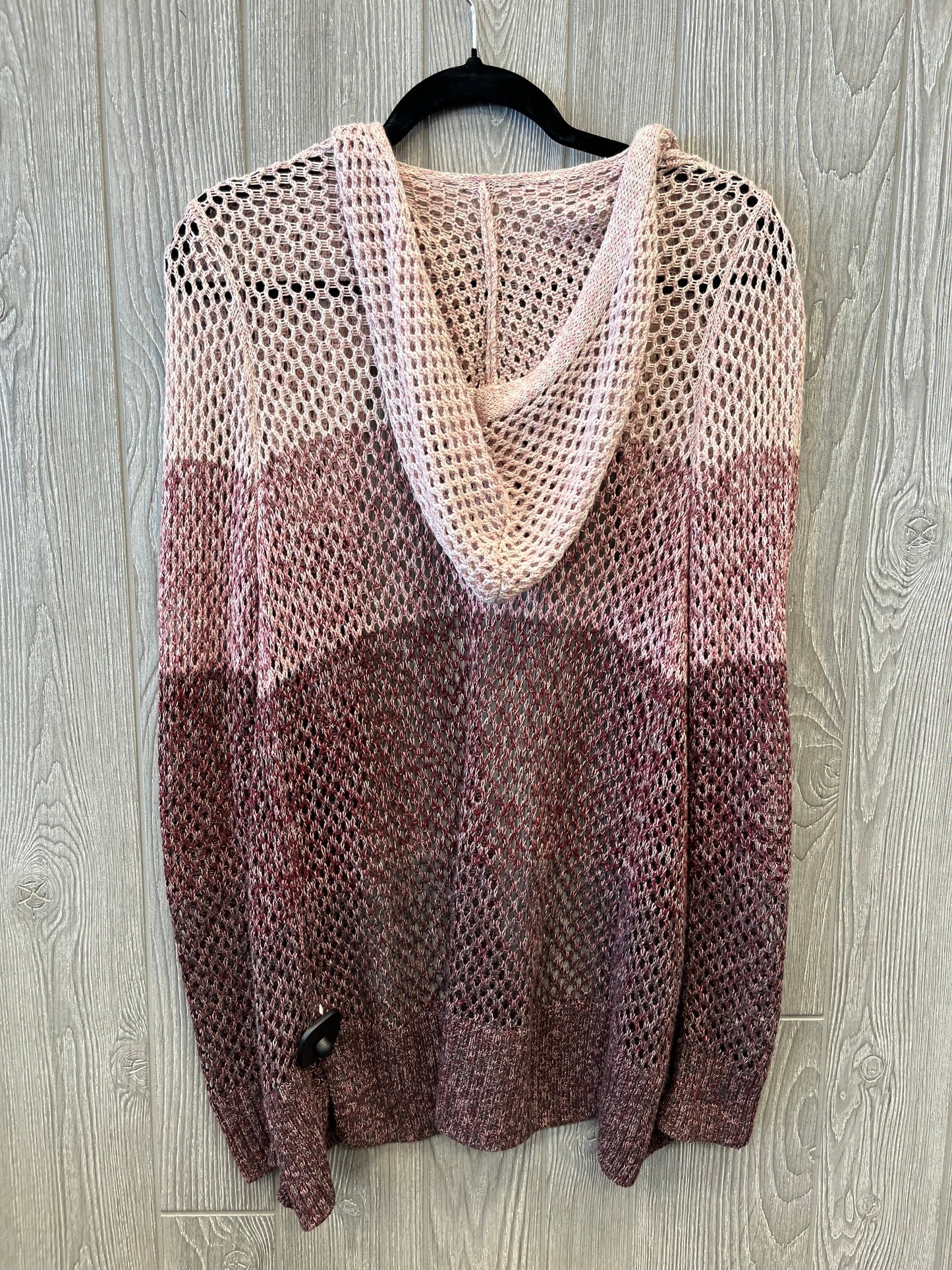 Cardigan By Maurices In Pink & Purple, Size: S