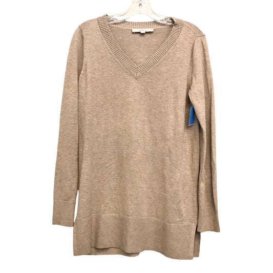 Sweater By Loft In Tan, Size: S