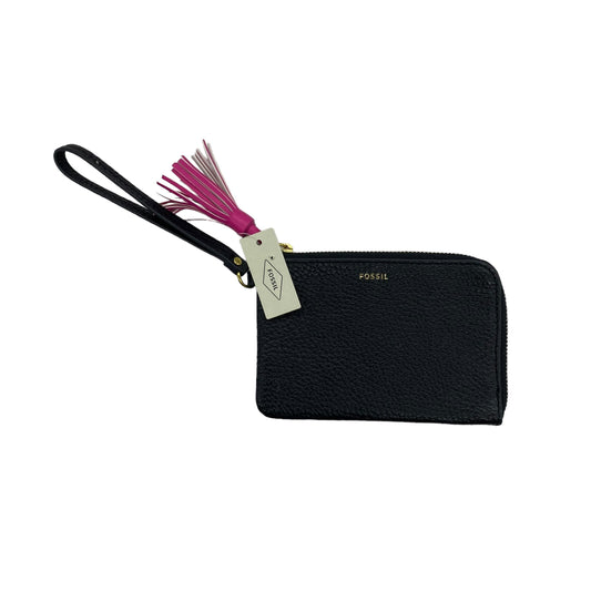 BLACK WRISTLET LEATHER by FOSSIL Size:MEDIUM