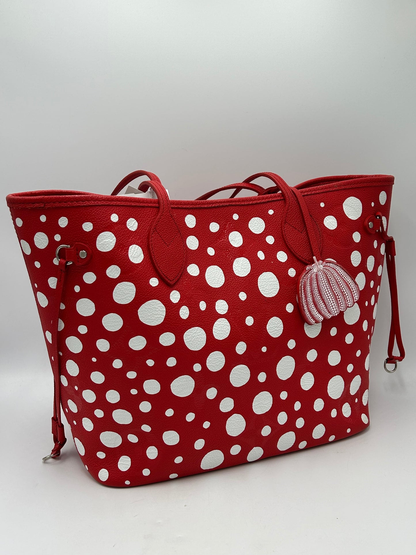 Louis Vuitton x Kusama 2023 Neverfull MM Designer Luxury Tote