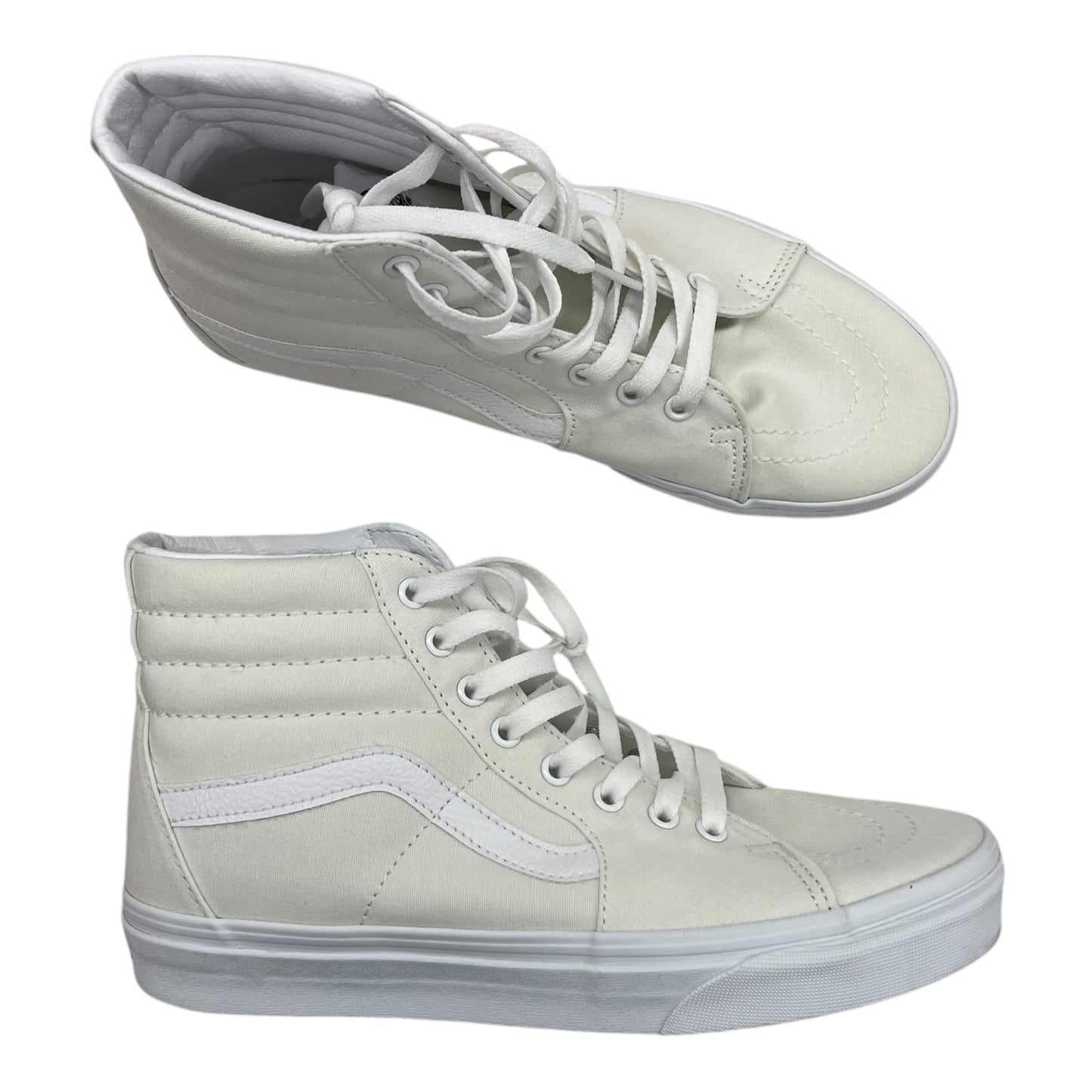 Shoes Sneakers By Vans In Cream, Size:10.5