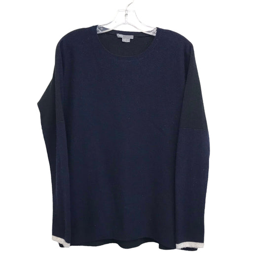 NAVY & BLACK SWEATER CASHMERE by VINCE Size:M