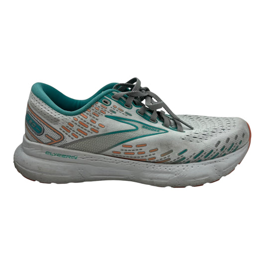 Shoes Athletic By Brooks In Grey, Size:9