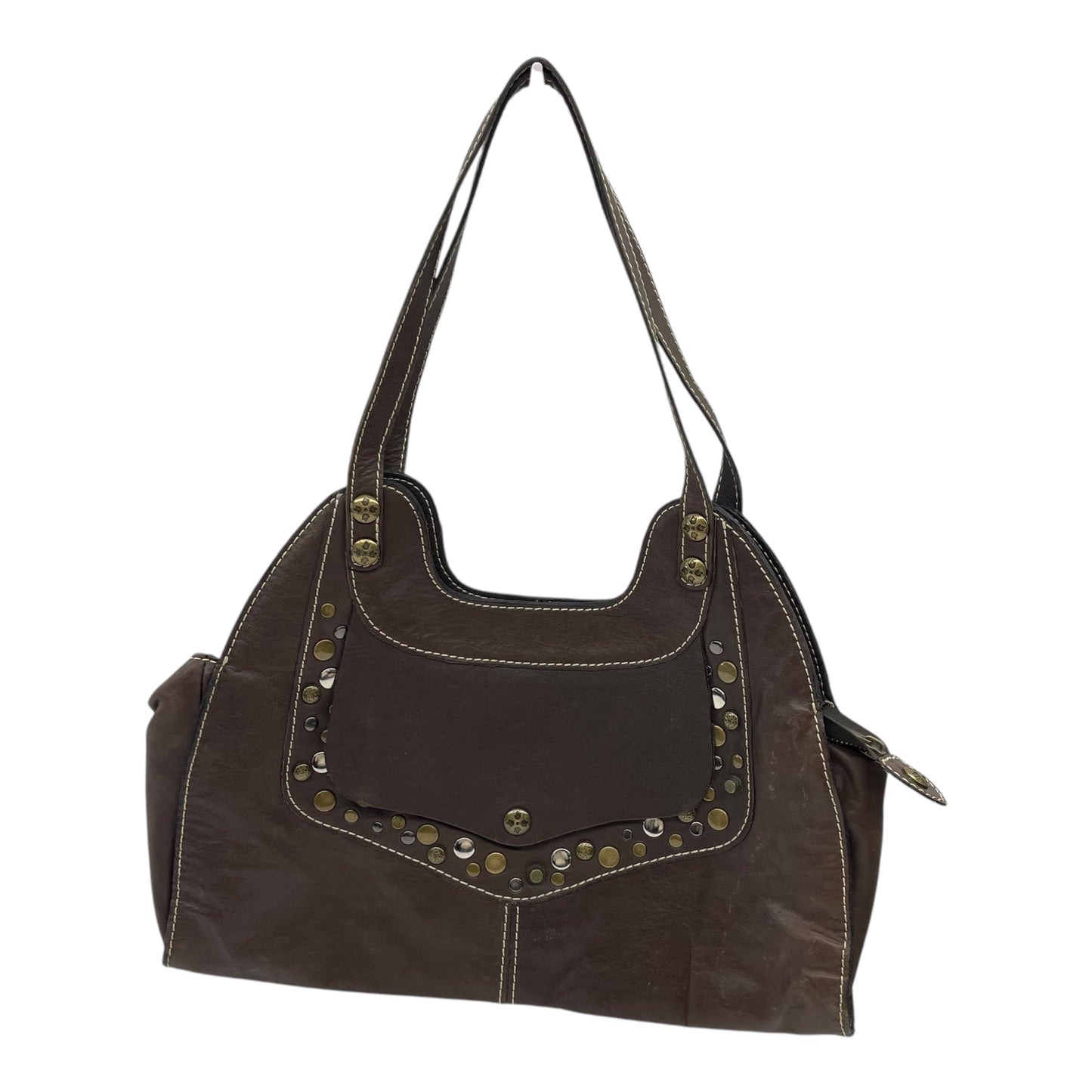 Handbag Designer By Patricia Nash In Brown, Size:Medium