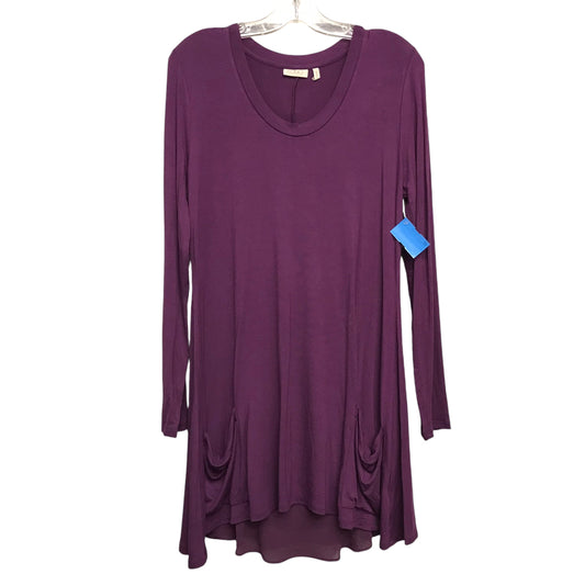 Top Ls By Logo In Purple, Size:S