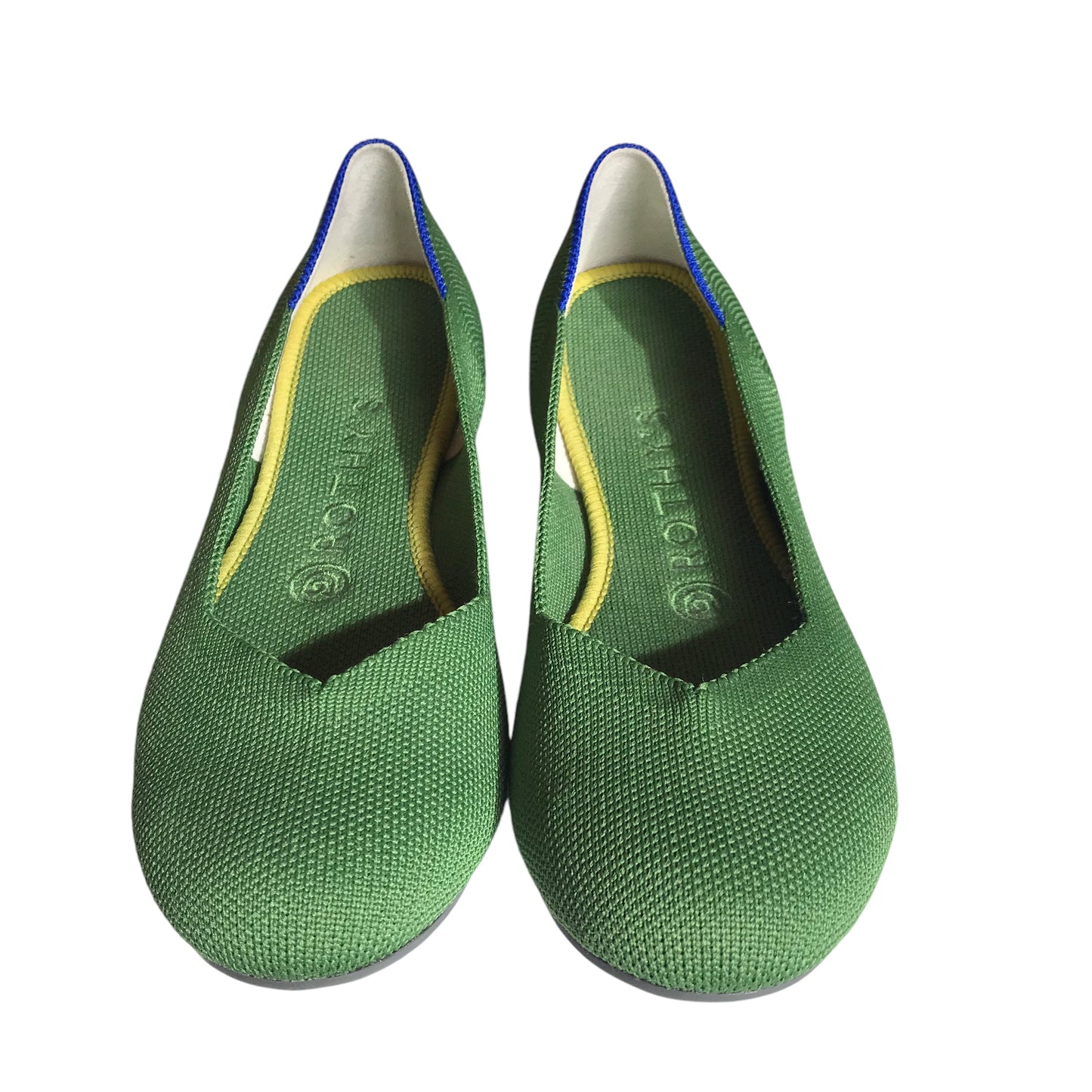 Shoes Flats By Rothys In Green, Size:7