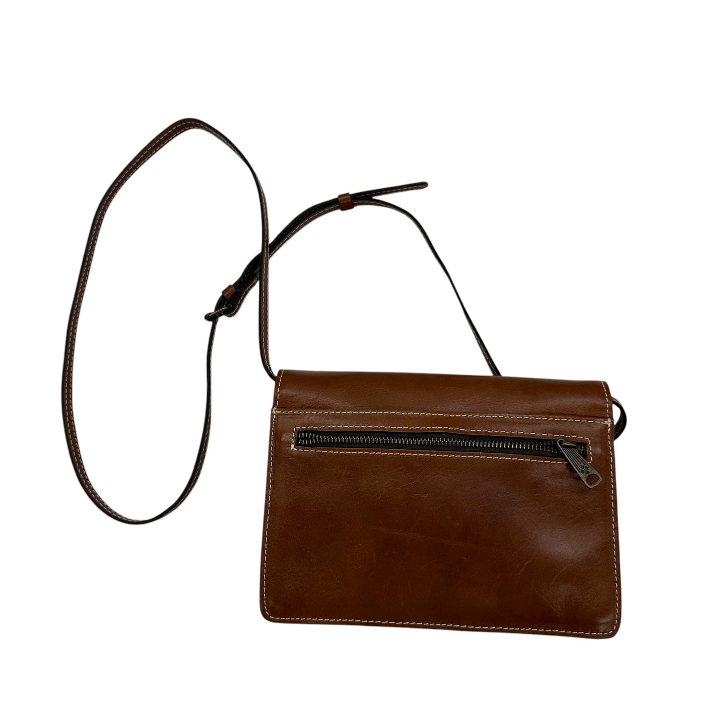 Crossbody Designer By Patricia Nash In Brown, Size:Medium