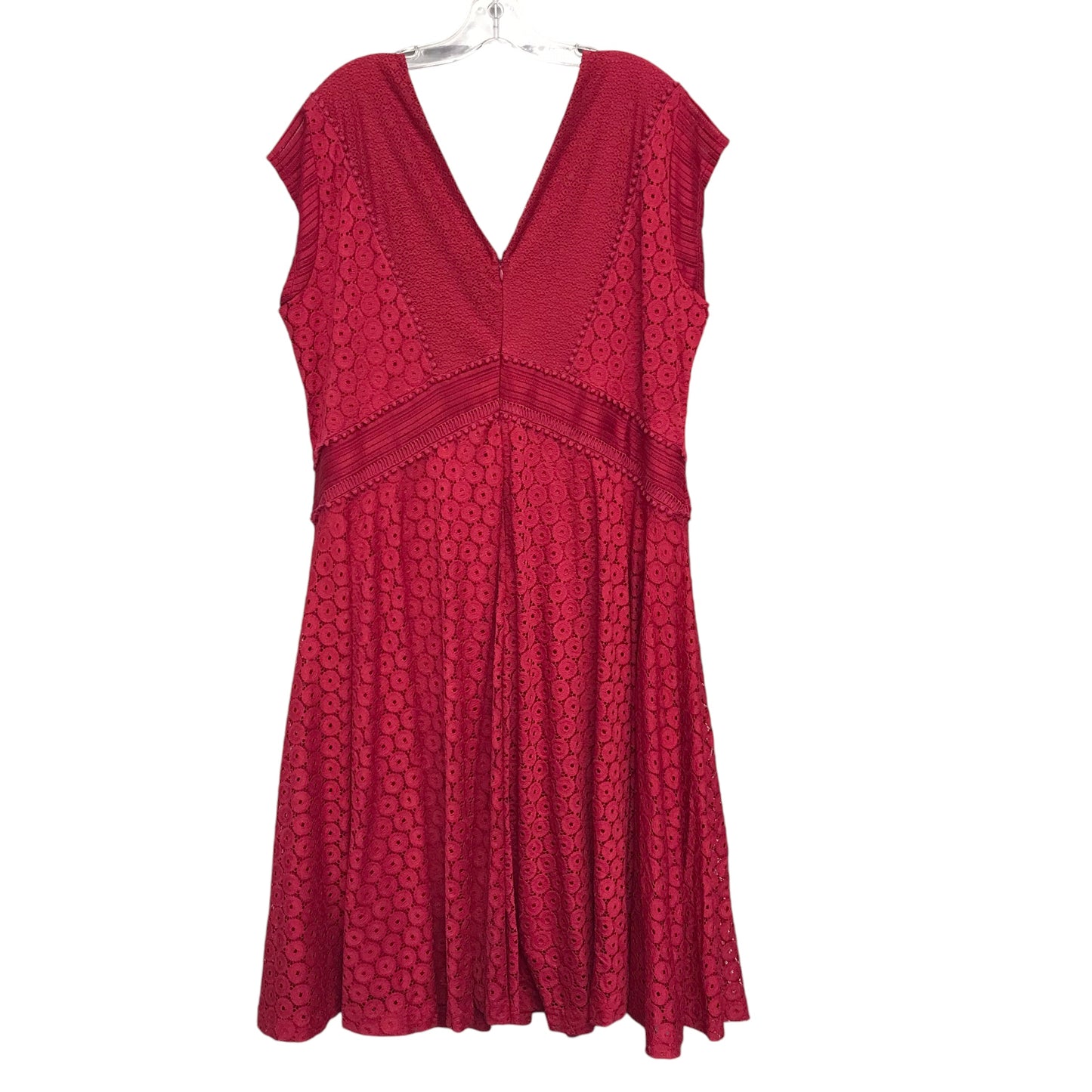 Dress Party Short By Lane Bryant In Red, Size:3