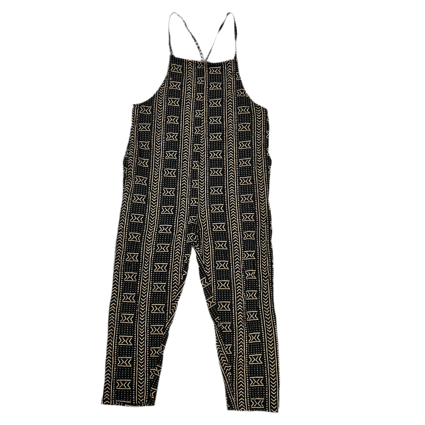 Overalls By Natural By Known Supply In Black & Tan, Size: Xl