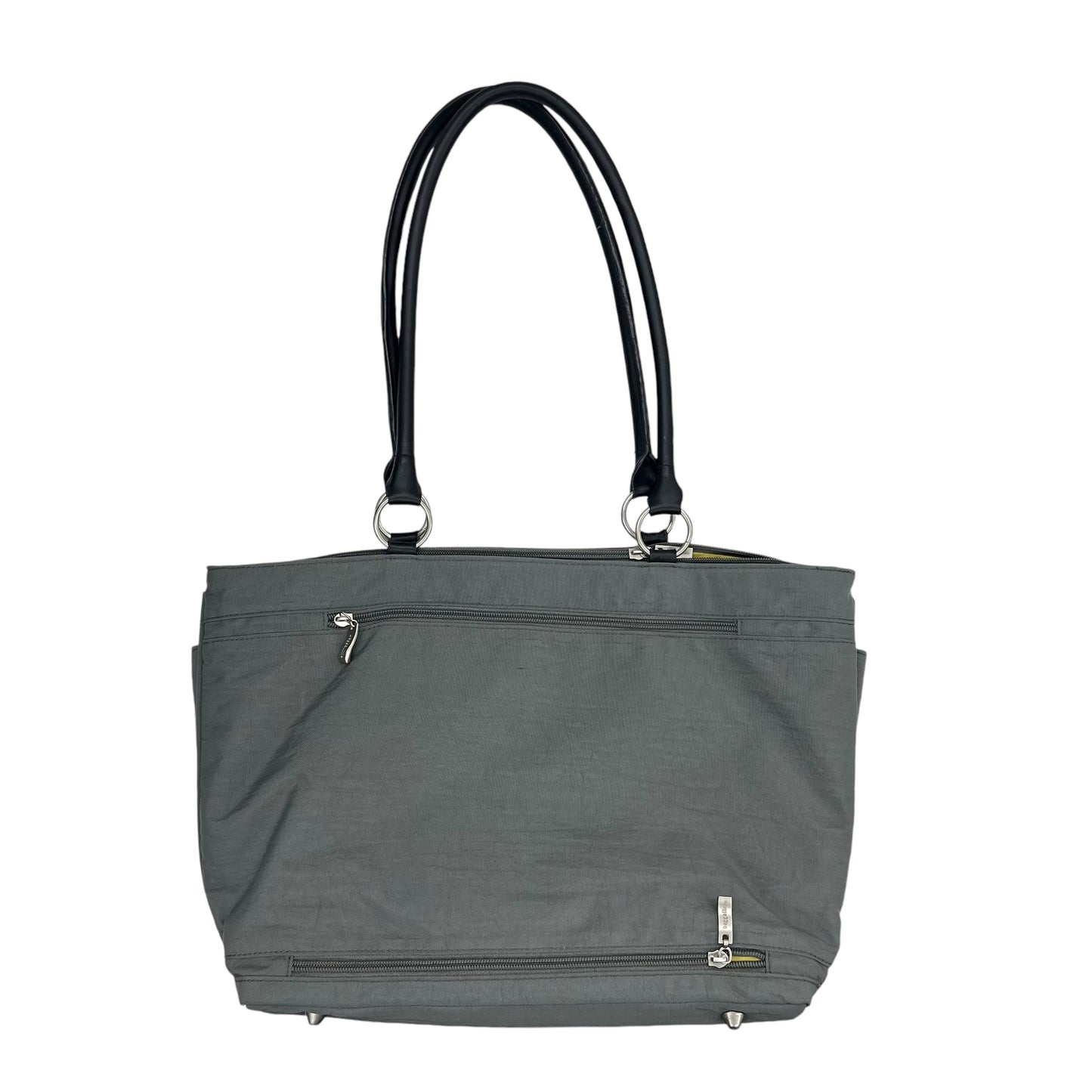 Handbag By Baggallini In Grey, Size:Large