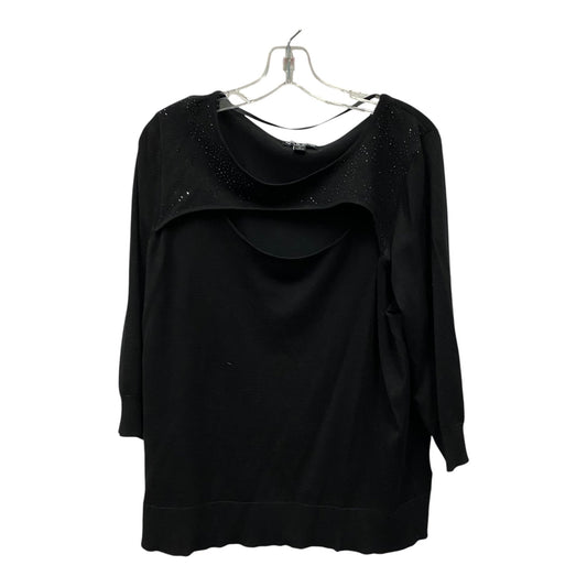 TOP LS by CABLE AND GAUGE In BLACK, Size: 1X