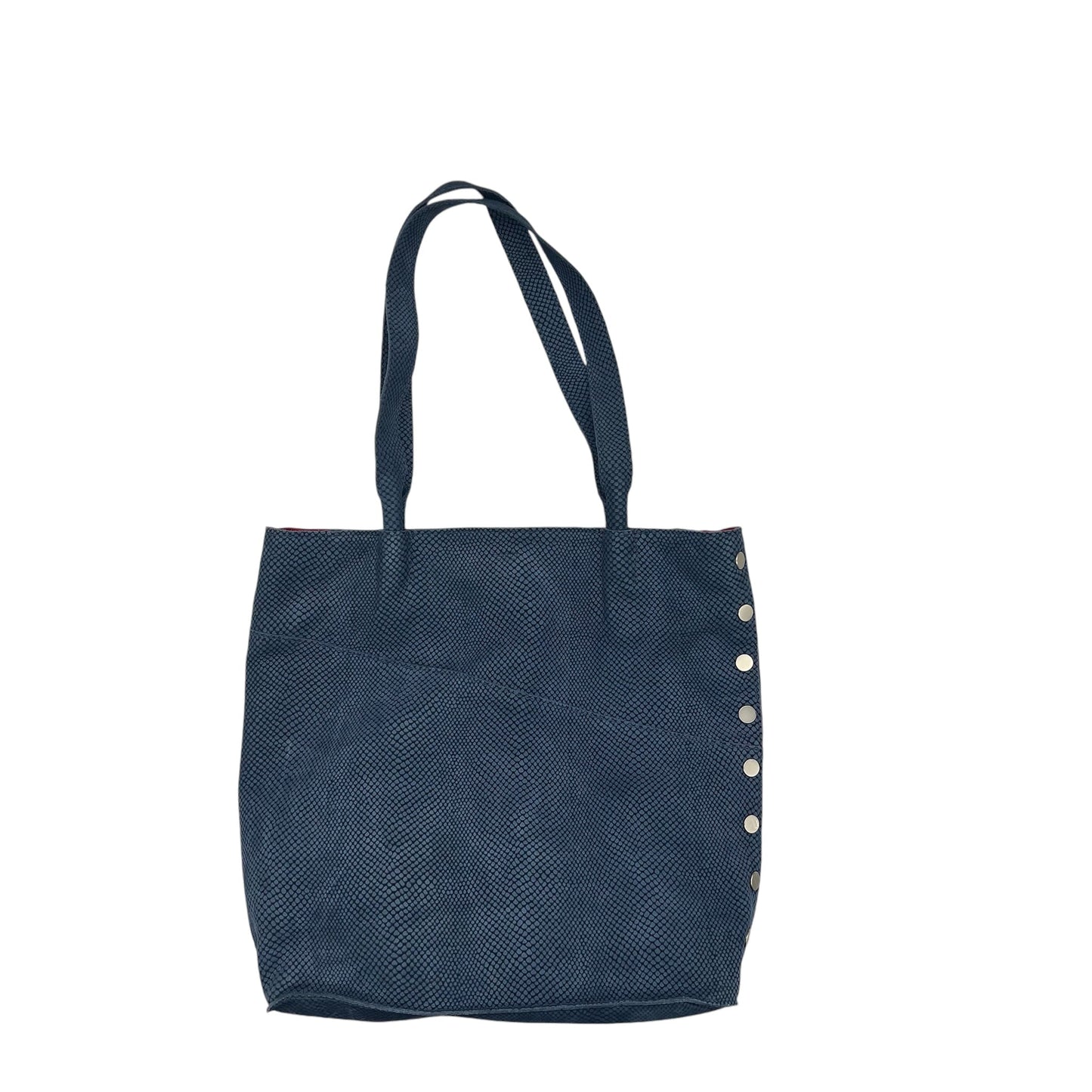 Handbag Leather By Hammitt In Blue, Size:Large