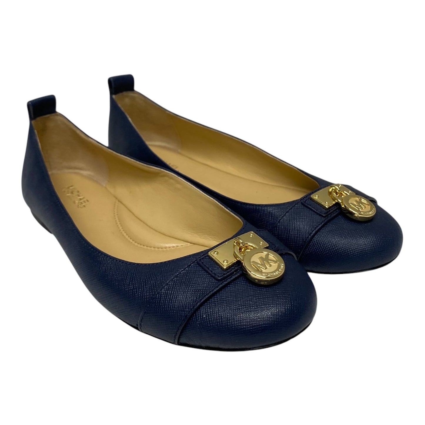 Shoes Flats By Michael By Michael Kors In Navy, Size:7.5