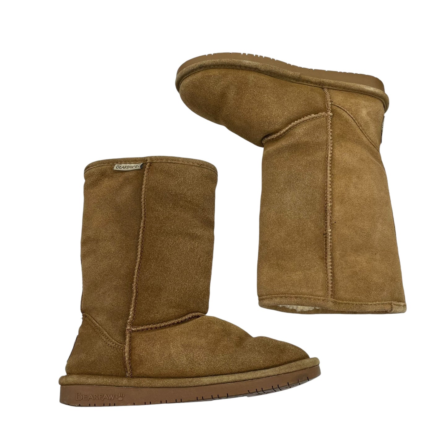 TAN BOOTS SNOW by BEARPAW Size:6