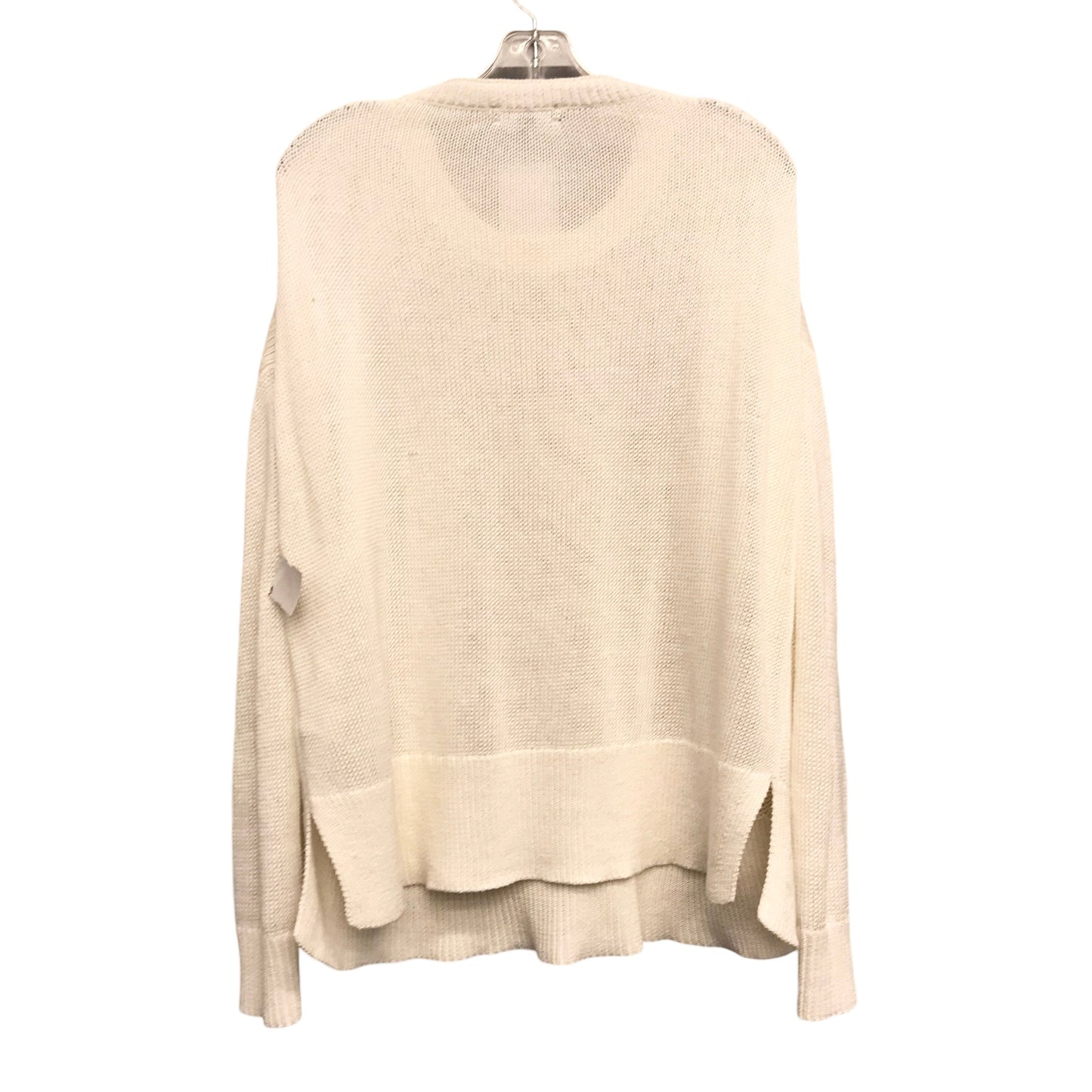 Sweater By J. Crew In White, Size:L