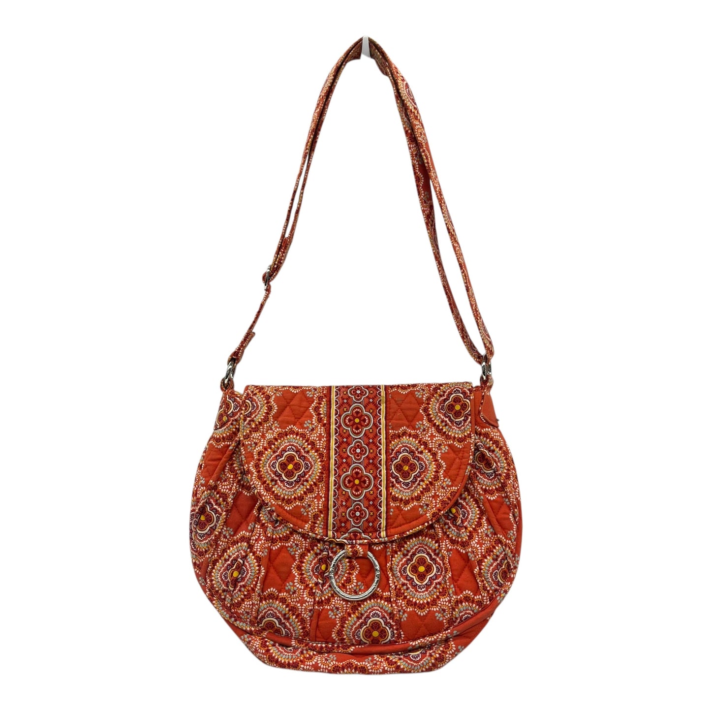 Crossbody By Vera Bradley In Orange, Size:Medium