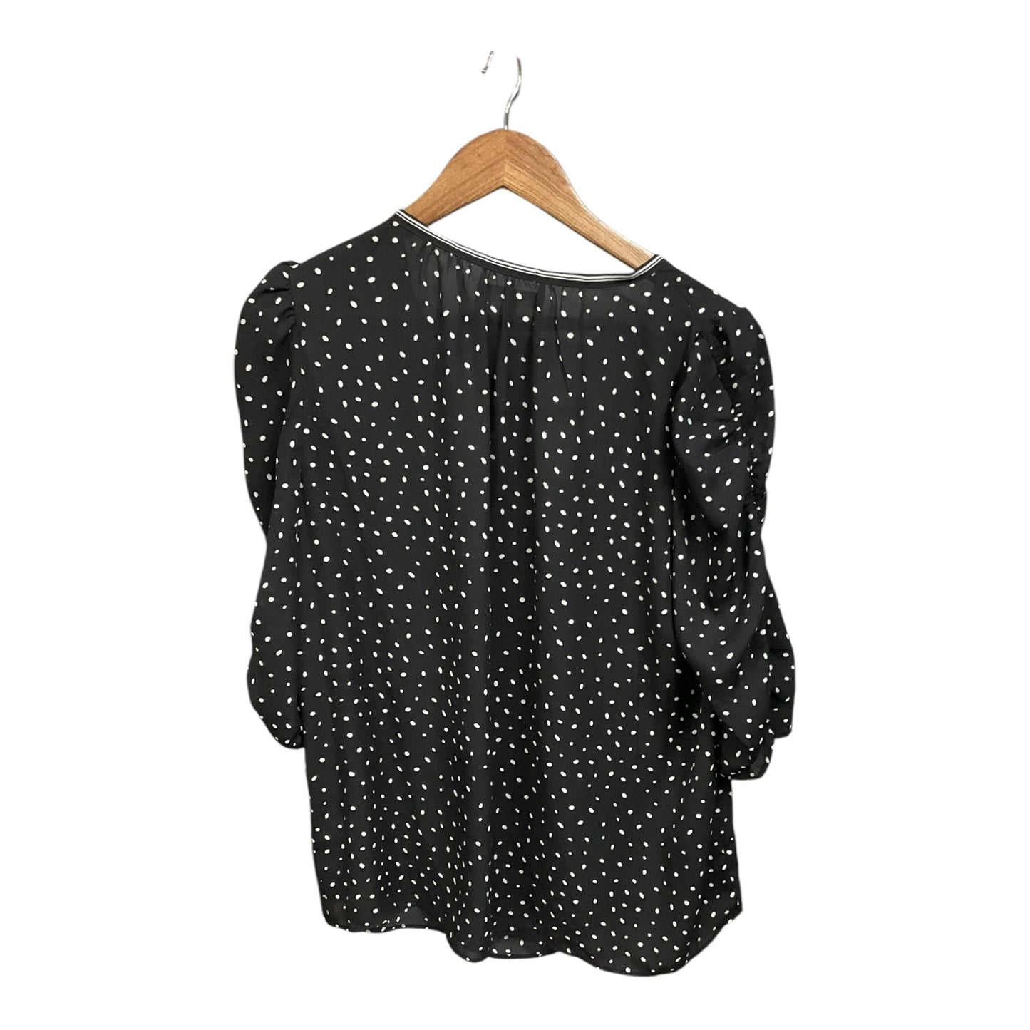 Top 3/4 Sleeve By Max Studio In Polkadot Pattern, Size:Xl