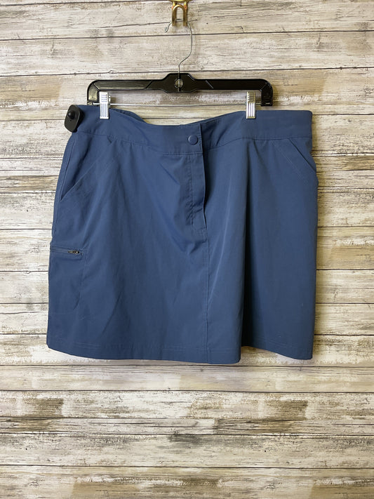 Athletic Skort By 32 Degrees In Blue, Size:Xxxl