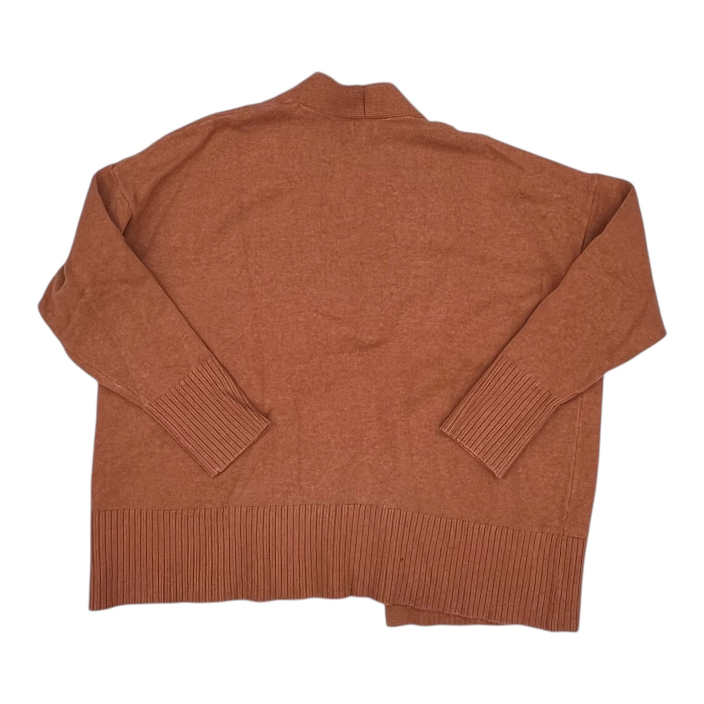 Sweater Cardigan By A New Day In Orange, Size:Xxl