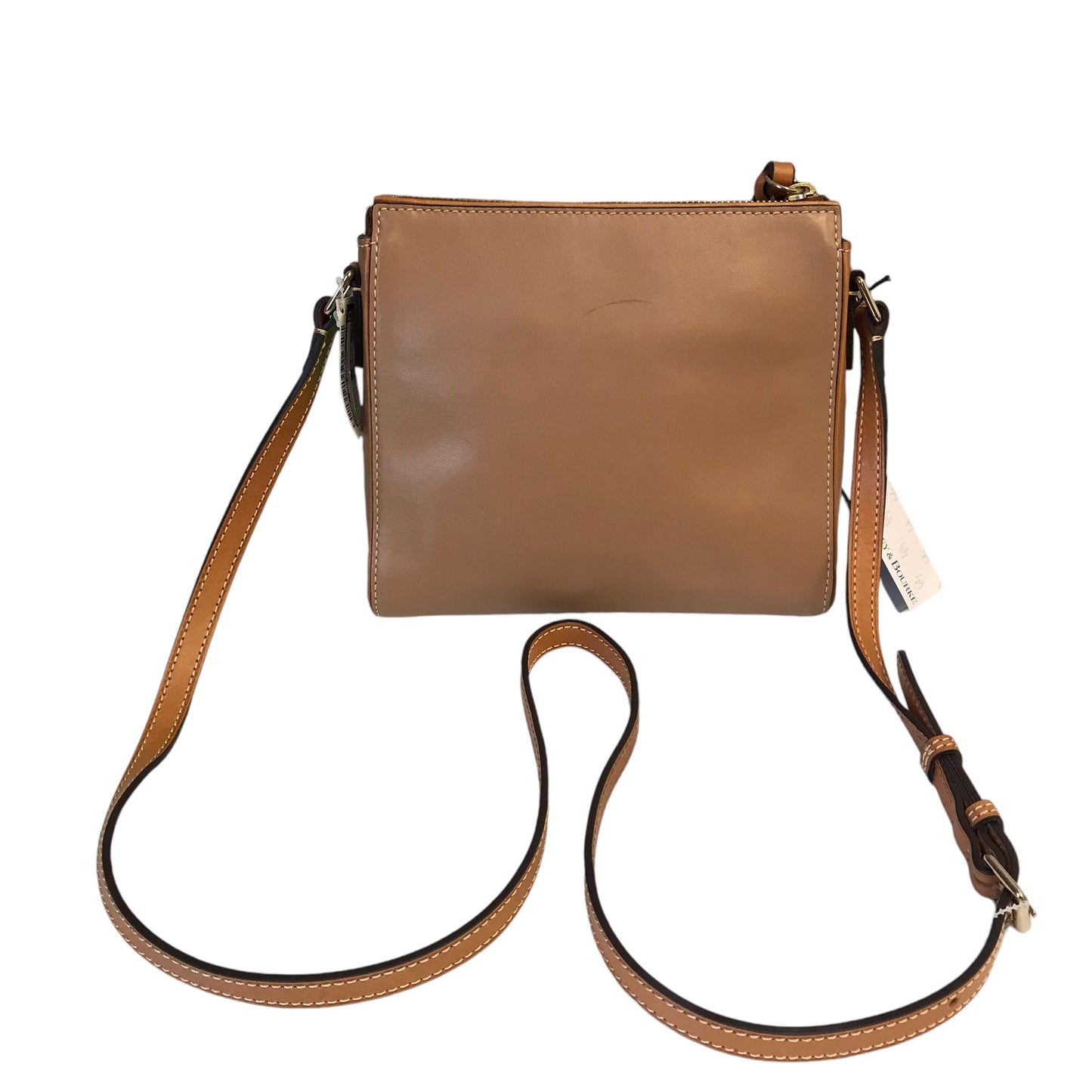 Crossbody Designer By Dooney And Bourke In Tan, Size:Small