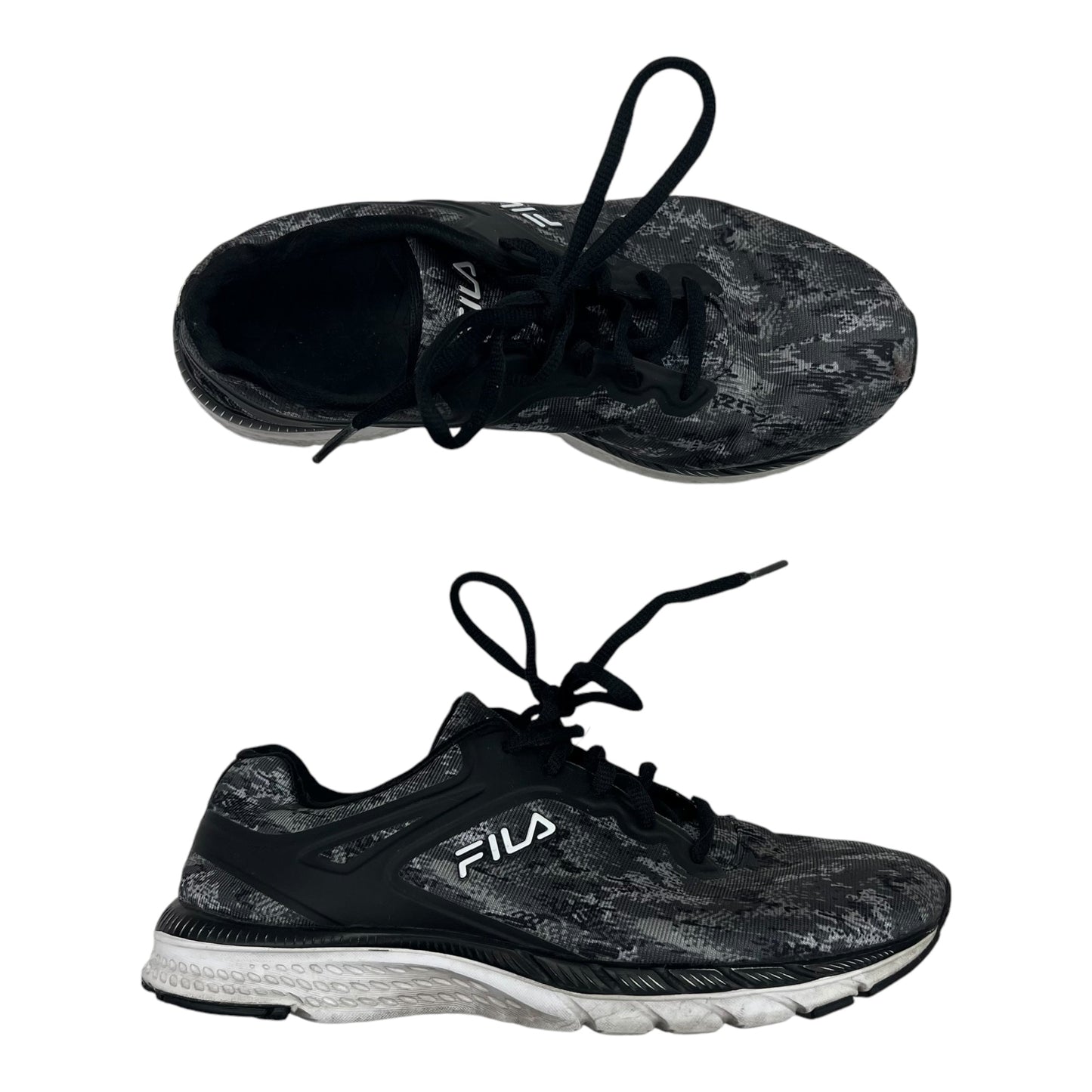 Shoes Athletic By Fila In Grey, Size:7