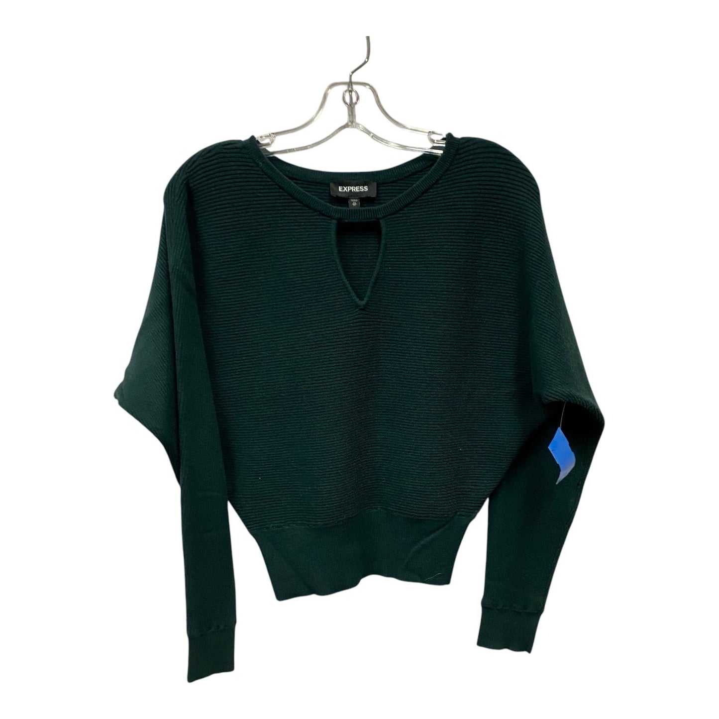 Sweater By Express In Green, Size:Xs