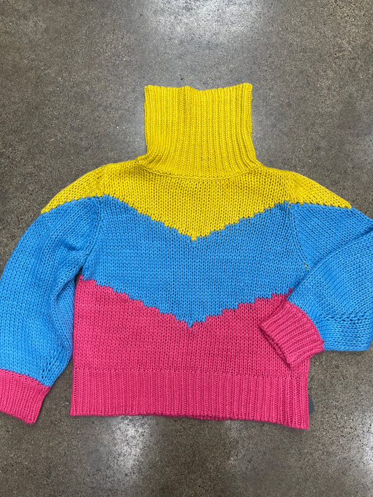 Sweater By Sugar Lips In Yellow, Size:S