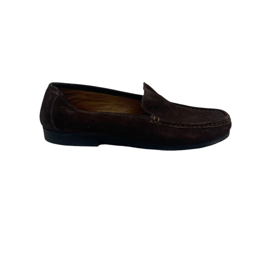 Shoes Flats By Clarks In Brown, Size:6.5