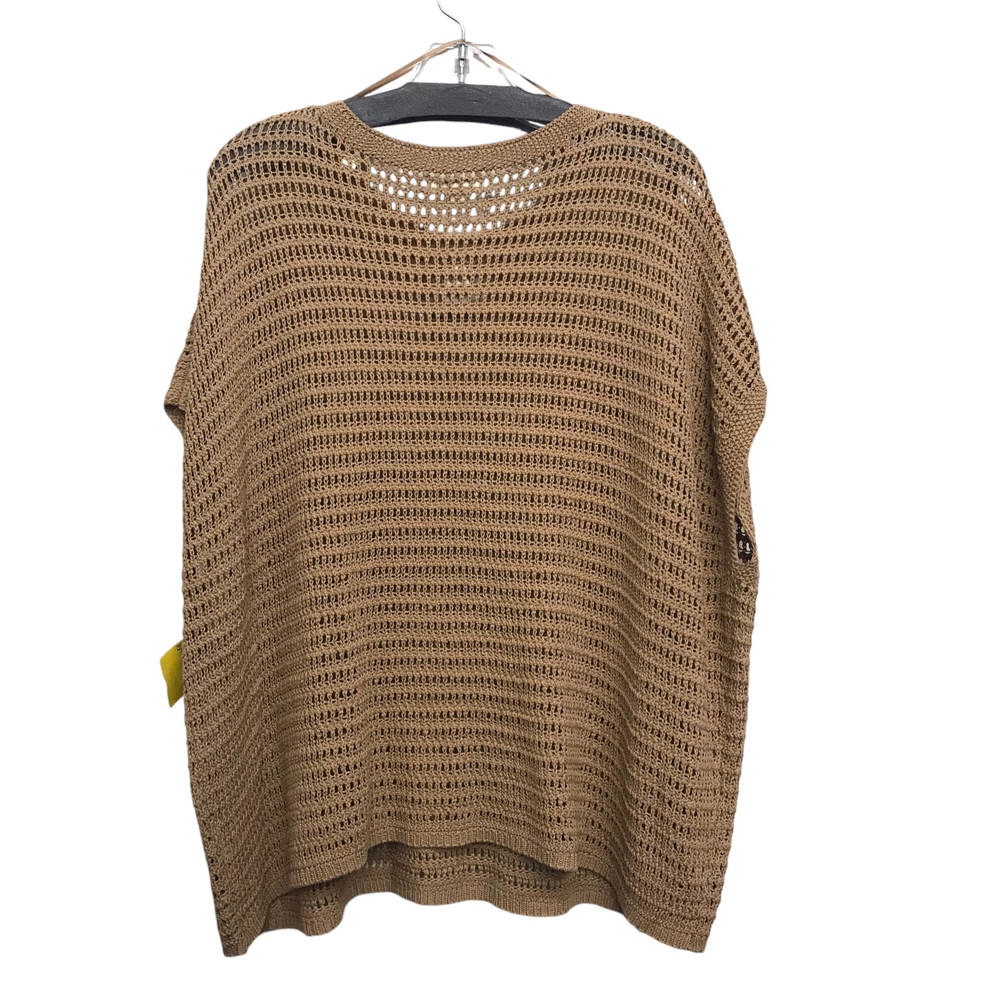 Sweater Ss By Max Studio In Tan, Size:2X