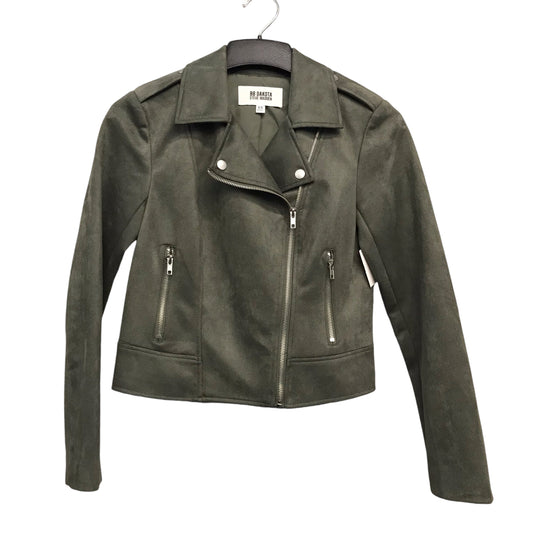 Jacket Moto By Bb Dakota In Green, Size:Xs