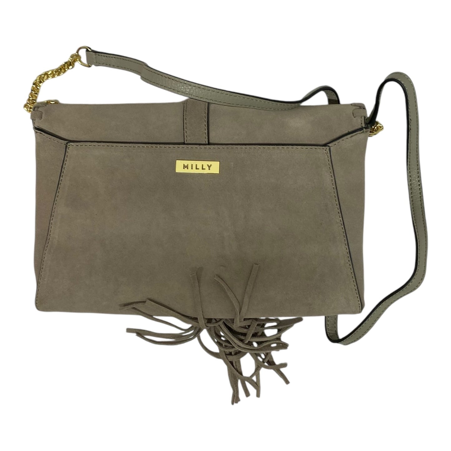 Cross Body DESIGNER by MILLY In TAUPE, Size: MEDIUM